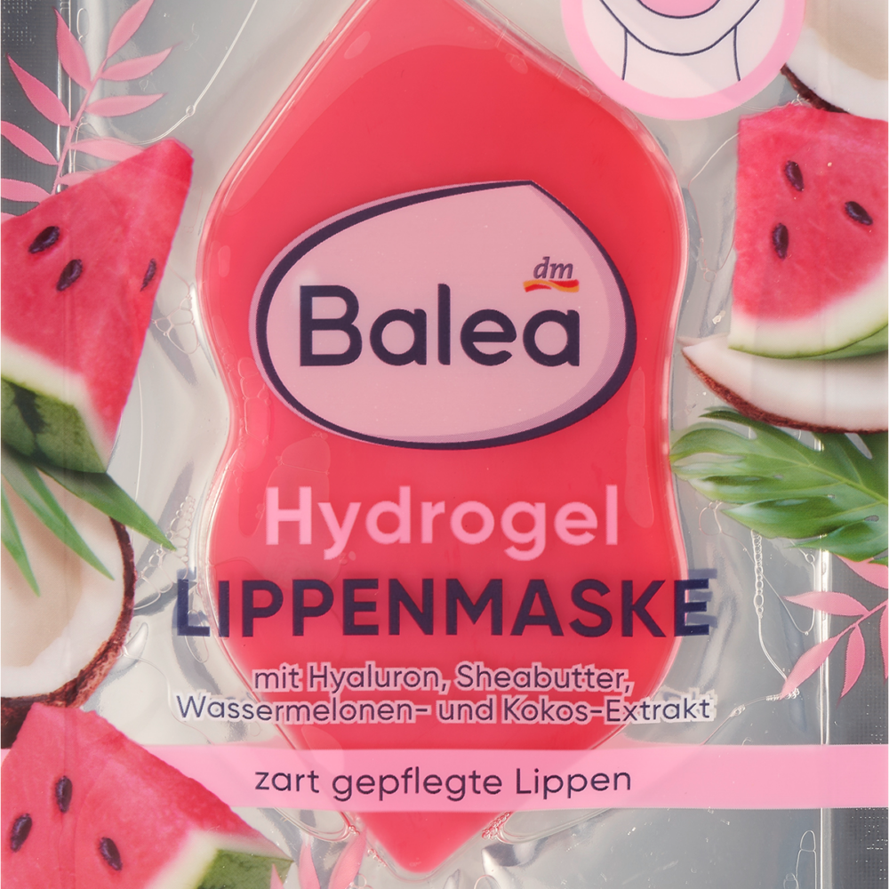 باليا قناع شفاه بطيخ جوز الهند، 1 قطعة