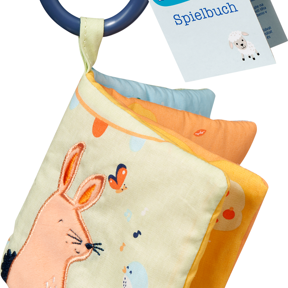 بيبي لوف كتاب أطفال مصنوع من القماش، 1 قطعة