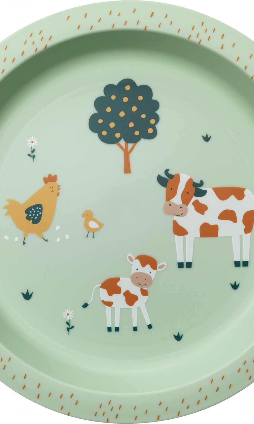 بيبي لوف لوح بولي بروبلين أخضر ، 1 قطعة