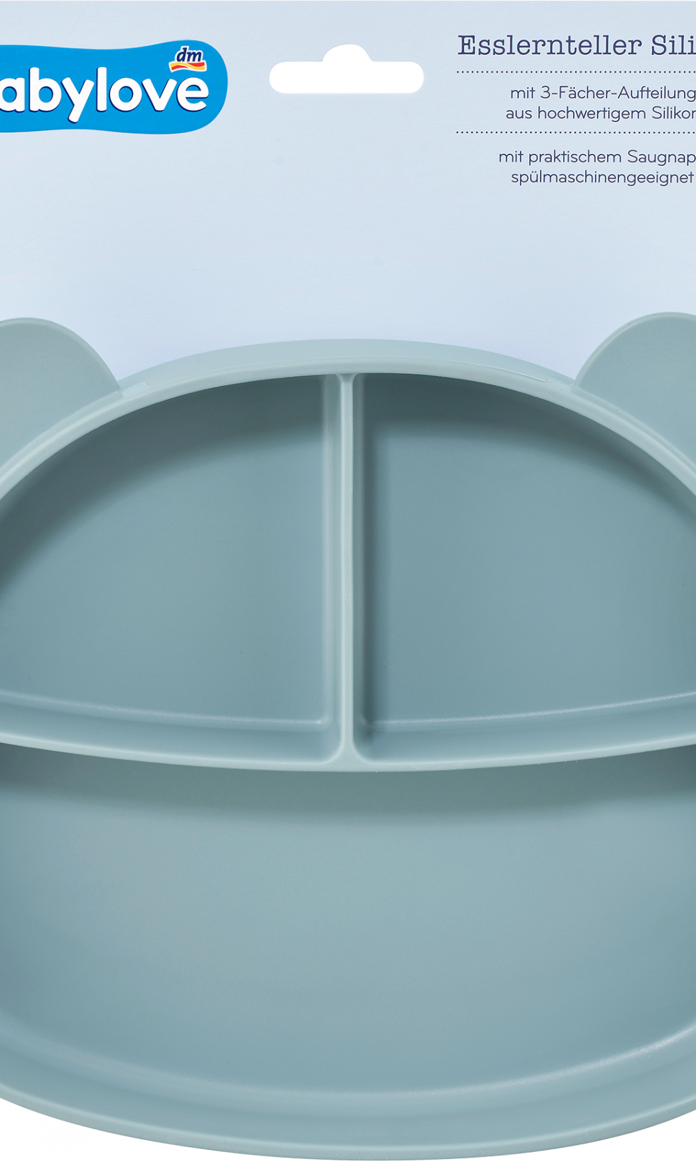 بيبي لوف لوحة متعلمة سيليكون أزرق، 1 قطعة