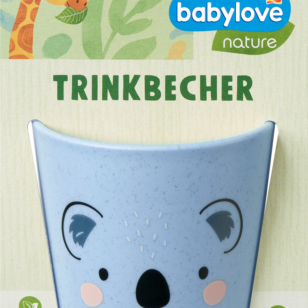 بيبي لوف كوب طبيعي أزرق، 1 قطعة