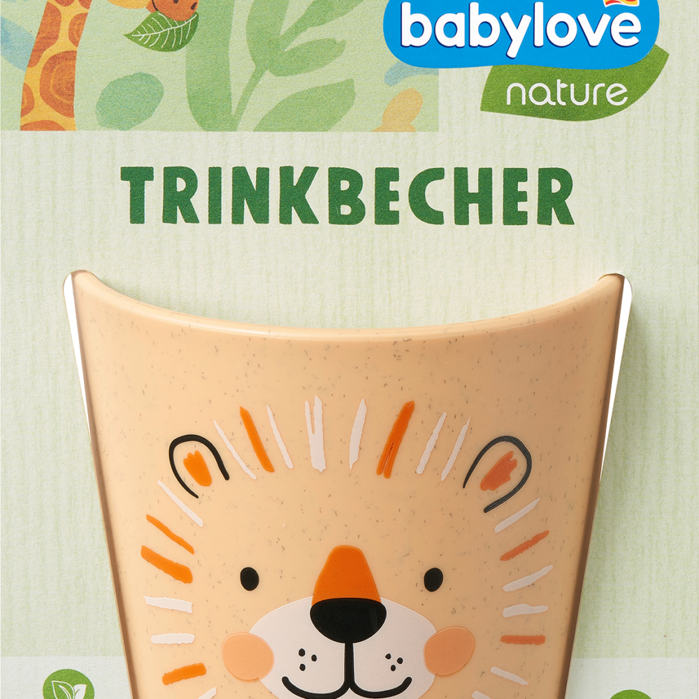 بيبي لوف كوب برتقالي طبيعي، 1 قطعة