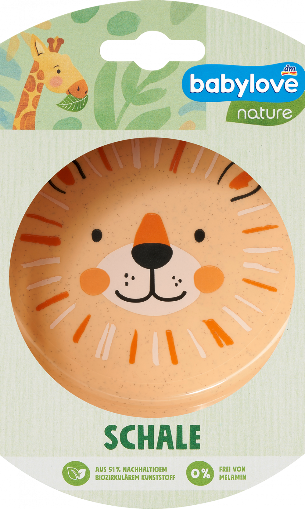 بيبي لوف وعاء طبيعي برتقالي، 1 قطعة