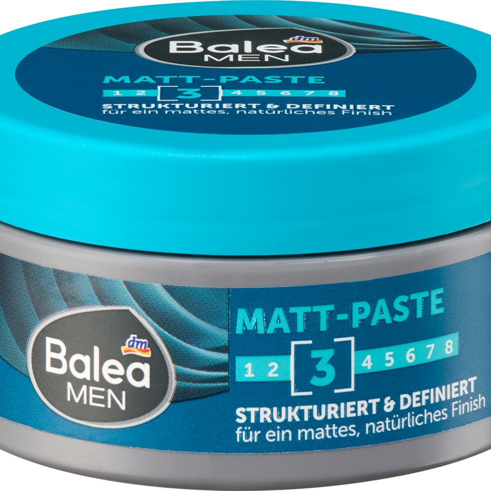 باليا كريم تصفيف الشعر للرجال معجون غير لامع، 100 مل