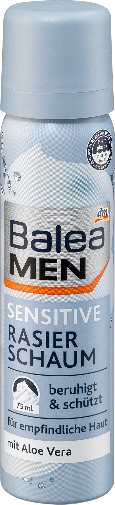 باليا رغوة حلاقة حساسة للرجال مقاس للسفر، 75 مل