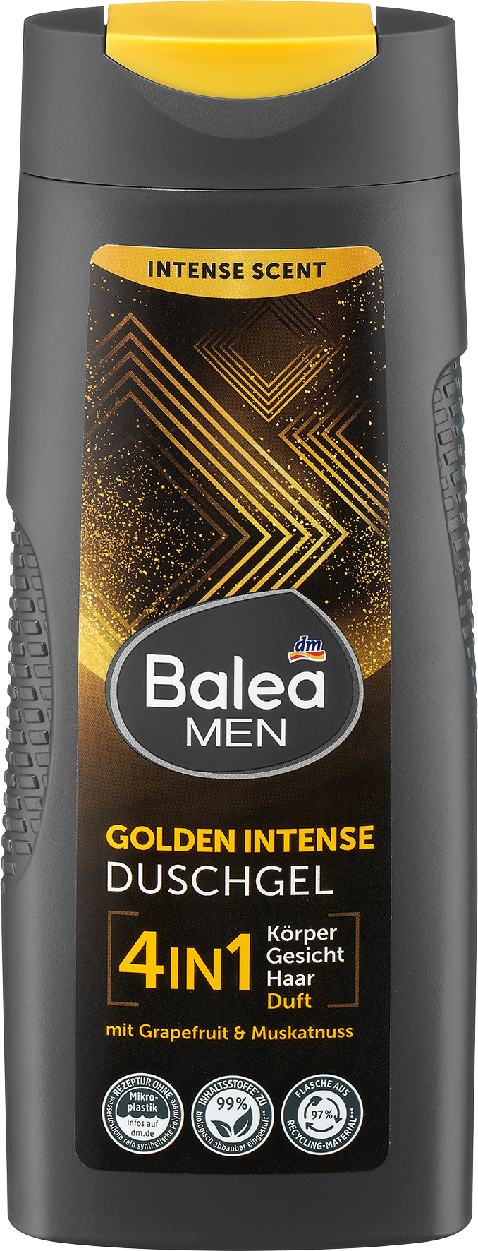 باليا جل الاستحمام للرجال جولدن إنتنس 4 في 1 ، 300 مل