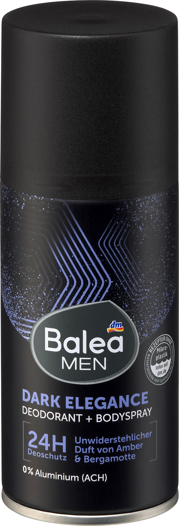 باليا بخاخ مزيل عرق للرجال بنكهة الظلام ، 150 مل