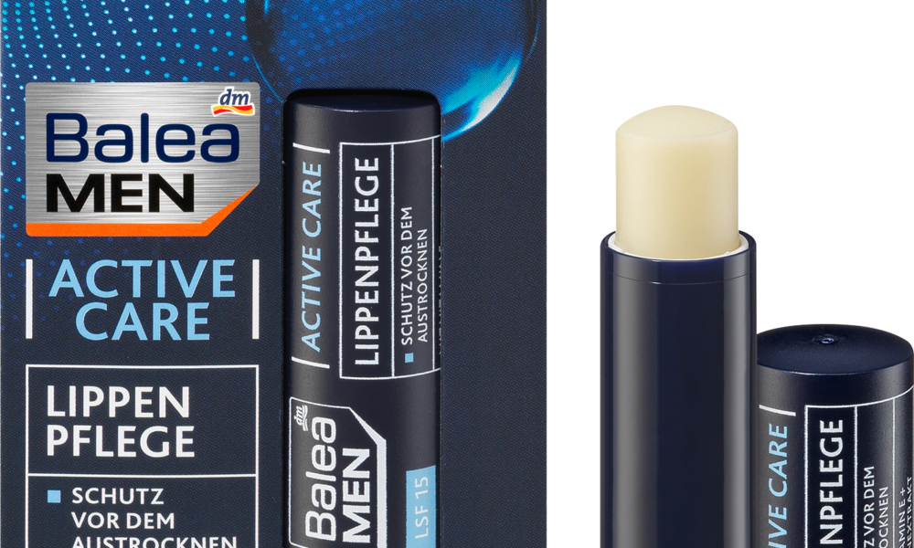 باليا للعناية بالشفاه للرجال بالبشرة النشطة SPF 15، 4.8 جم