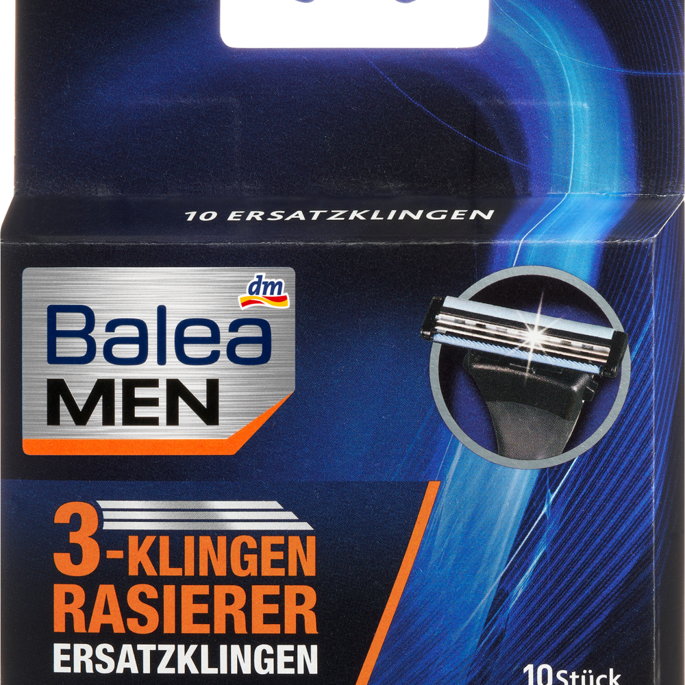 باليا شفرات حلاقة للرجال ، ماكينة حلاقة 3 شفرات ، 10 قطع