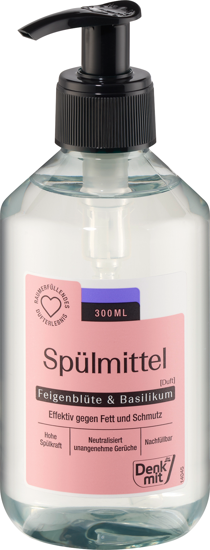 دنكميت سائل الغسيل بزهر التين والريحان، 300 مل