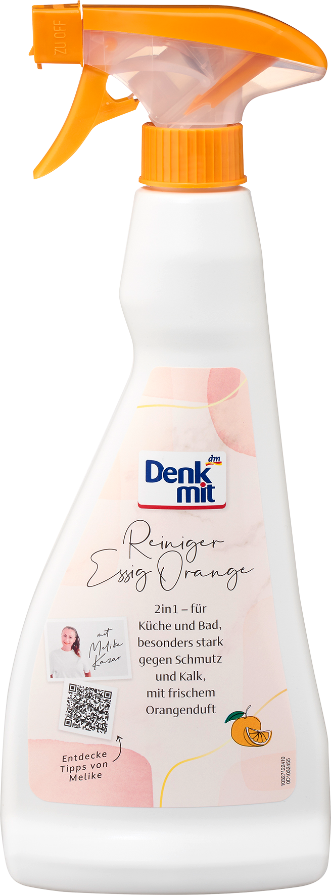 دنكميت منظف الخل بالبرتقال، 500 مل