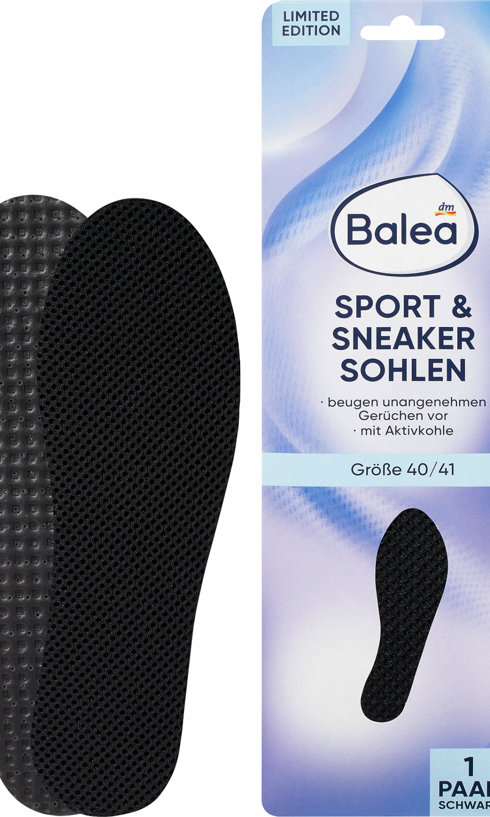 باليا نعال رياضية وسنيكرز أسود، مقاس 40/41 (1 زوج)، 2 قطعة