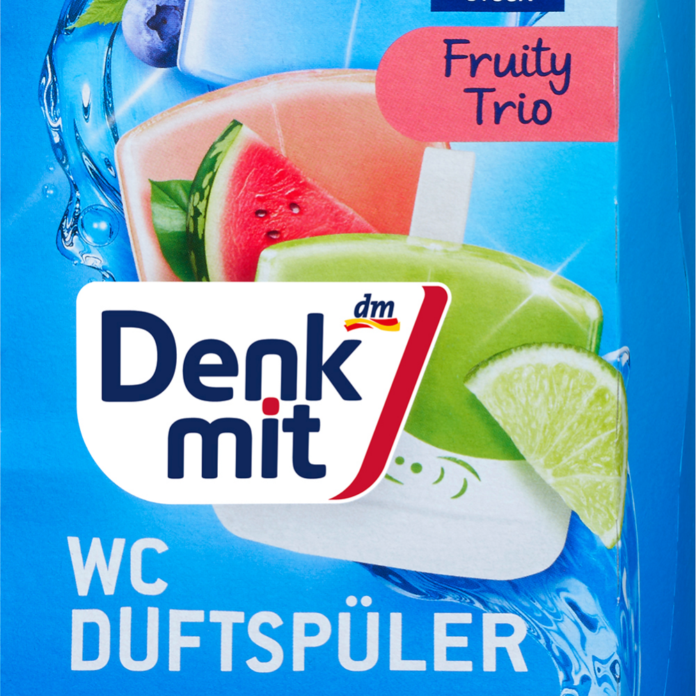 دنكميت بلسم عطري للمرحاض بالفواكه الثلاثية، 3 قطع