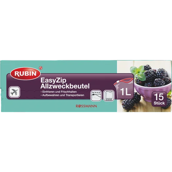 حقيبة EasyZip متعددة الأغراض سعة 1 لتر