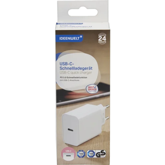 شاحن سريع USB-C