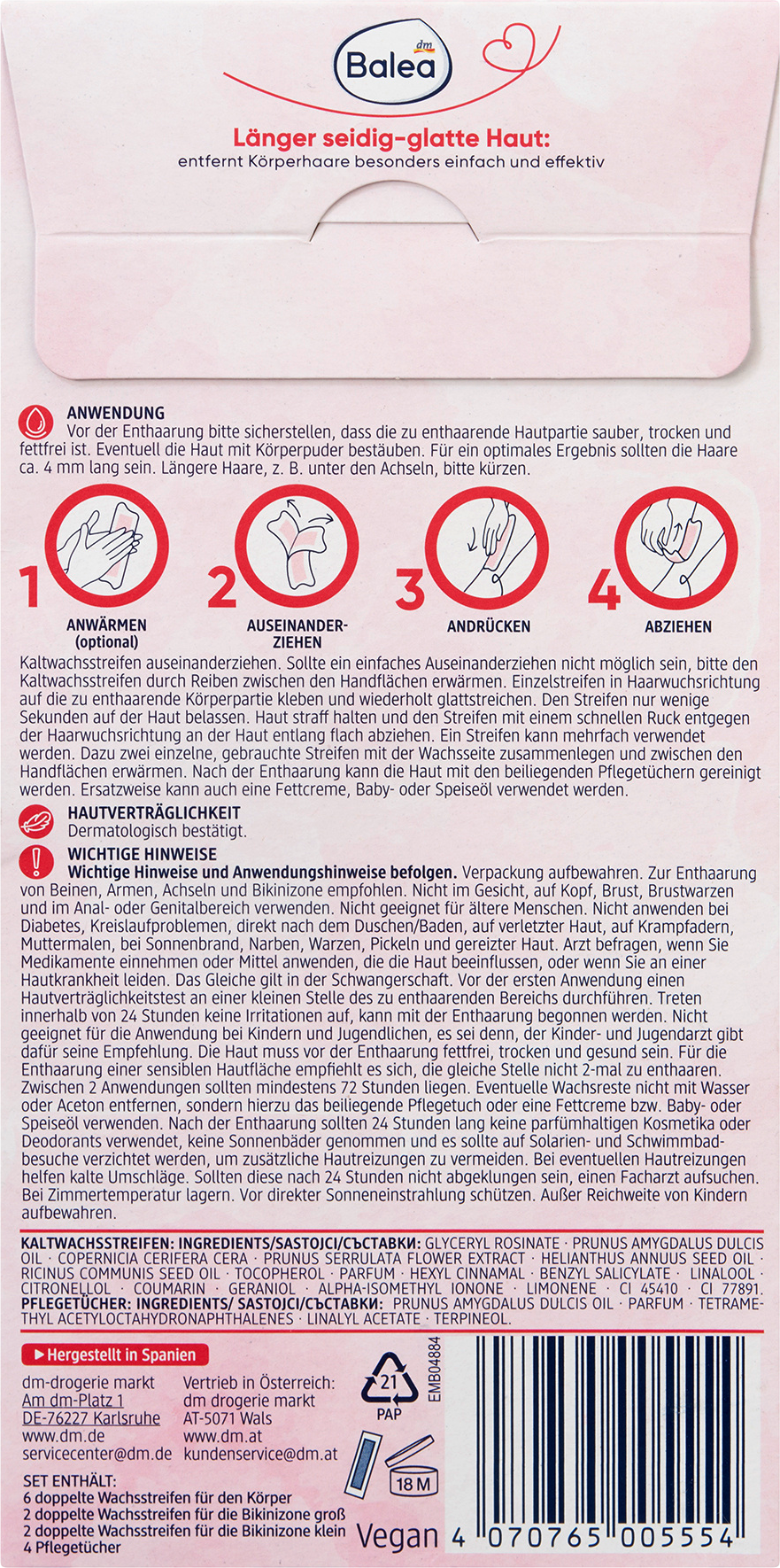 شرائح الشمع البارد متعددة المناطق من باليا، 20 قطعة - Image 3