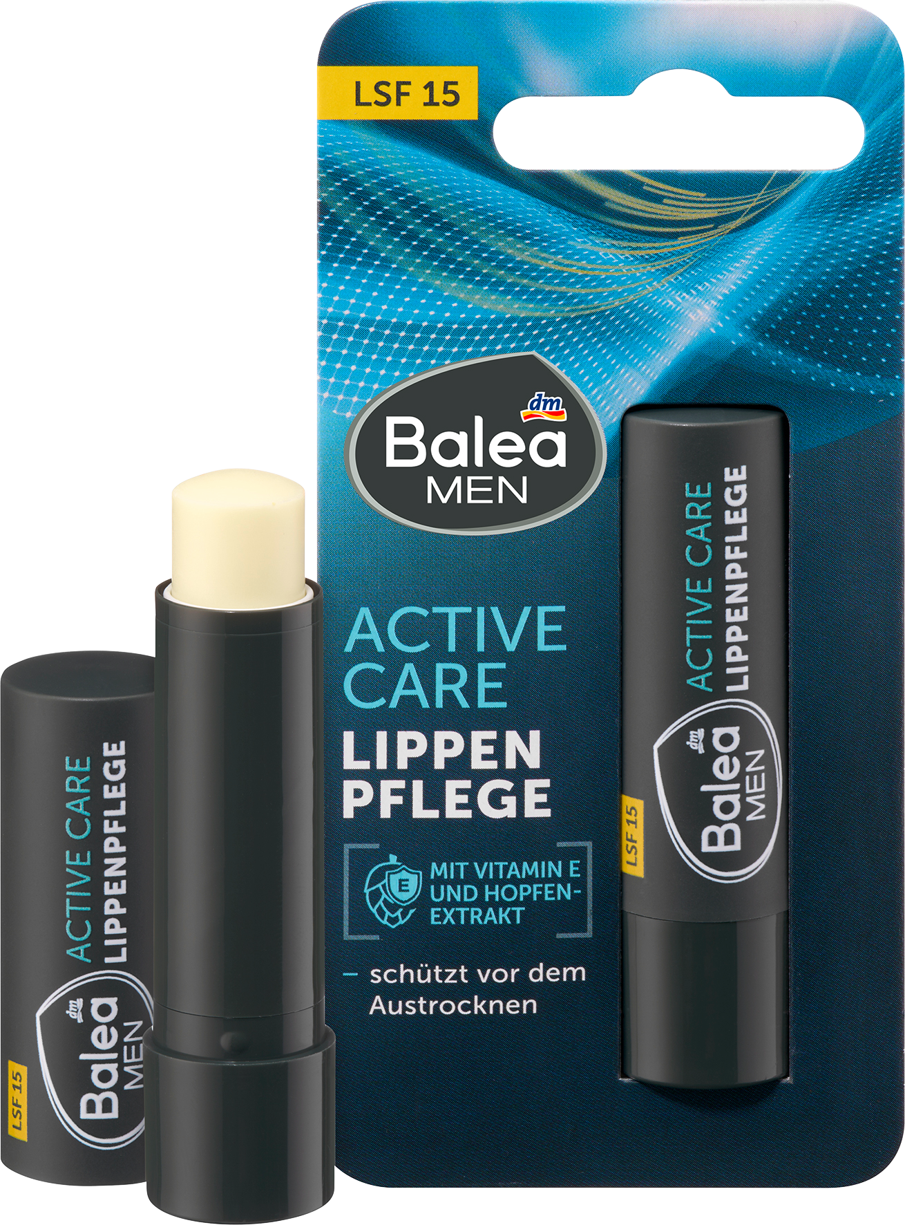 العناية بالشفاه للرجال من باليا، عامل حماية من الشمس SPF 15، 4.8 جم