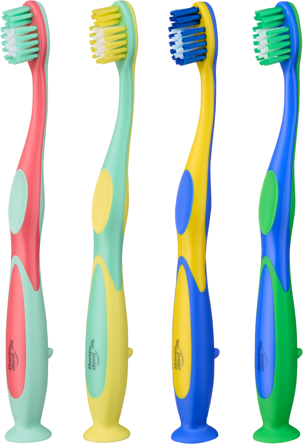 فرشاة أسنان دونتودنت للأطفال، ناعمة، من 3 إلى 6 سنوات، عبوة من قطعتين - Image 3